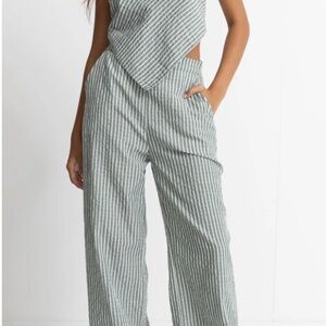 Stevie Stripe Wide Leg Pant - Size 4 - Rhythm Livin